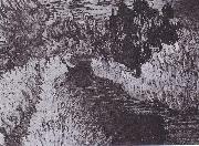Vincent Van Gogh, River landscape
